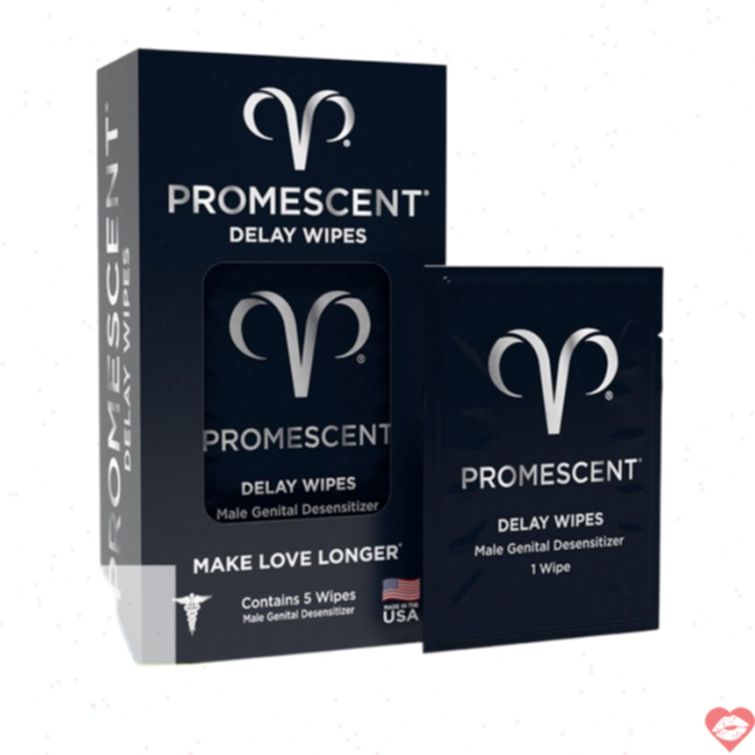 Khăn lau kéo dài thời gian Promescent tiện lợi 