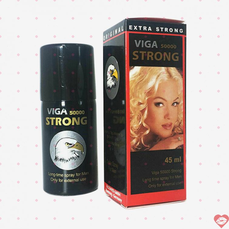 Chai xịt Viga Strong kéo dài cuộc yêu hiệu quả 