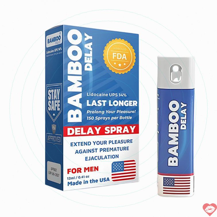 Xịt chống xuất tinh sớm Bamboo Delay Spray hiệu quả 