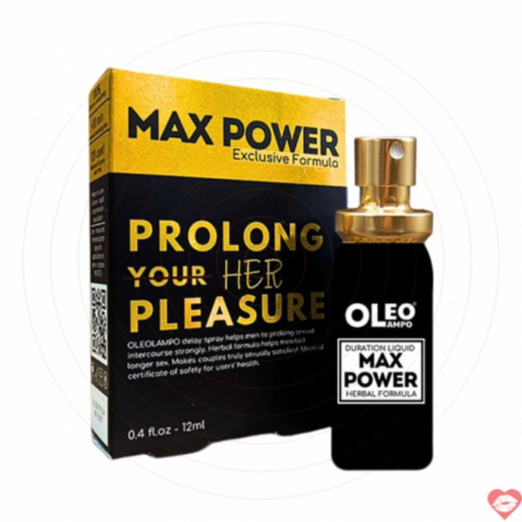 Xịt chống xuất sớm Max Power kéo dài 30 phút 