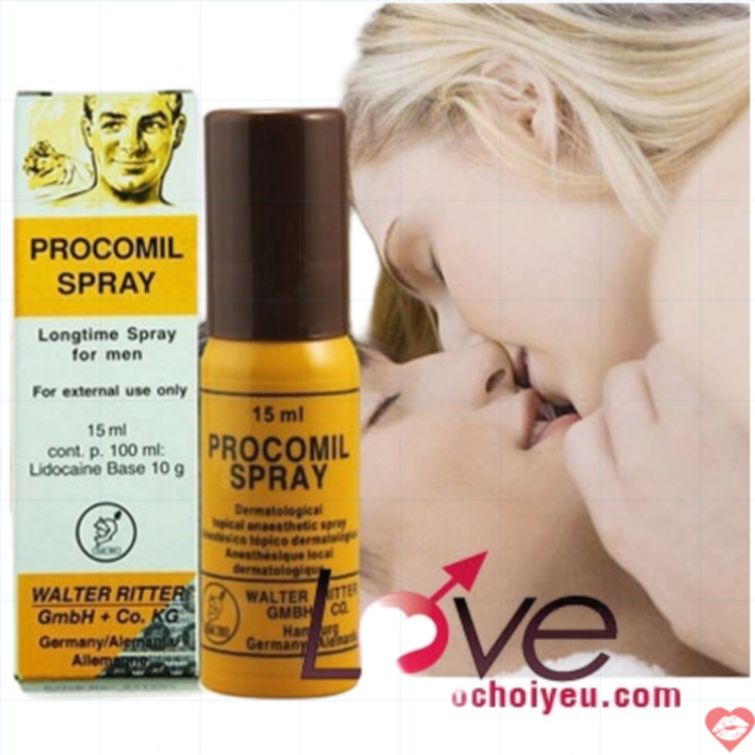 Xịt kéo dài Procomil Germany hiệu quả nhanh 