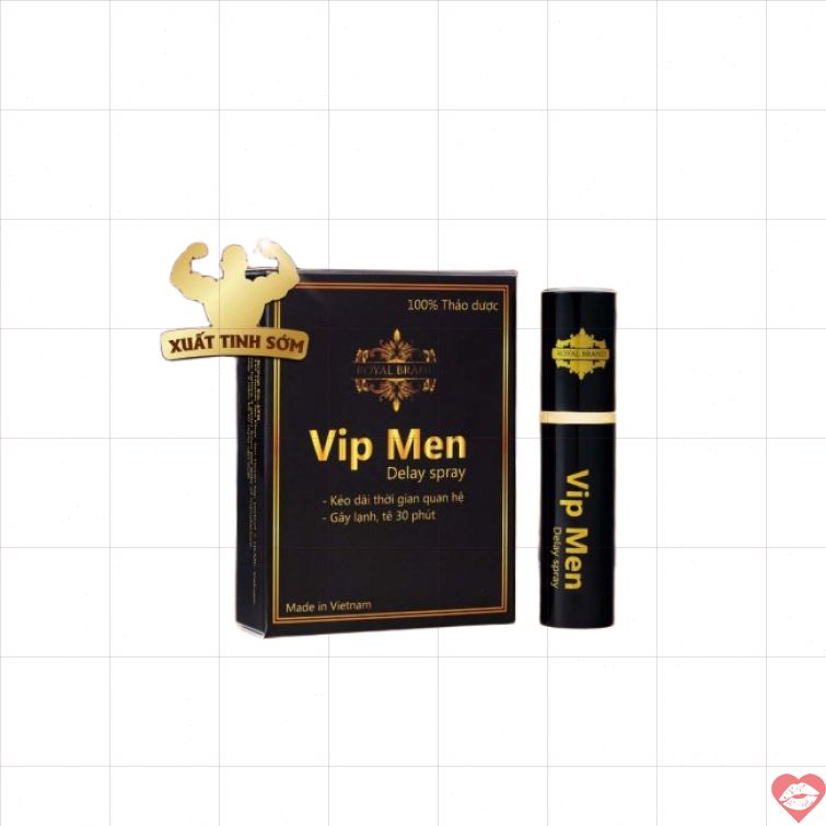 Chai xịt kéo dài thời gian Vipmen cực hiệu quả 