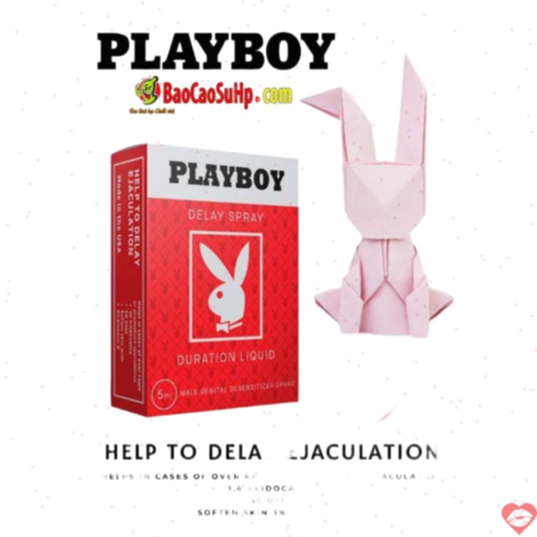 Xịt Playboy Red kéo dài quan hệ tăng hưng phấn 