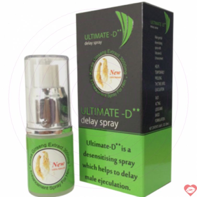 Xịt kéo dài Ultimate D nhân sâm Anh mạnh mẽ 