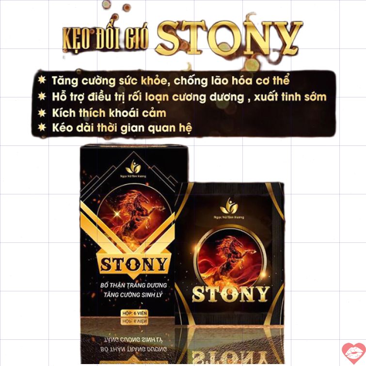 Kẹo Stony tăng sinh lý nam kéo dài thời gian yêu 
