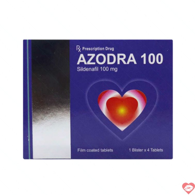 Viên uống Azodra 100mg hỗ trợ cương mạnh mẽ 