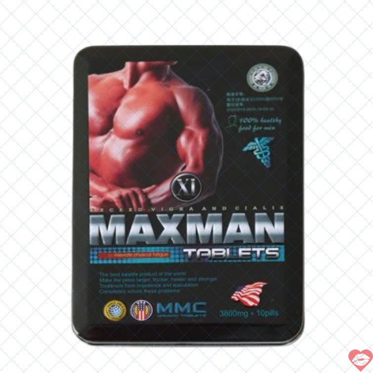 Viên tăng sinh lý nam Maxman hỗ trợ cương mạnh bền bỉ 