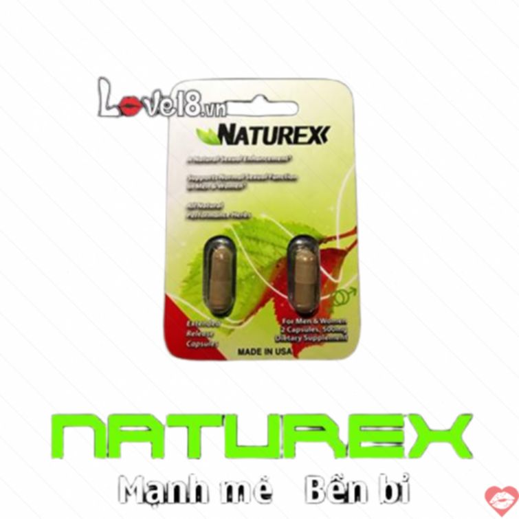 Viên uống Naturex kéo dài tăng phong độ 