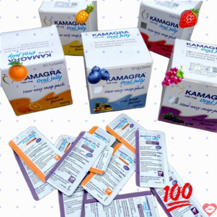 Thạch Kamagra oral jelly 100mg tăng sinh lý mạnh 