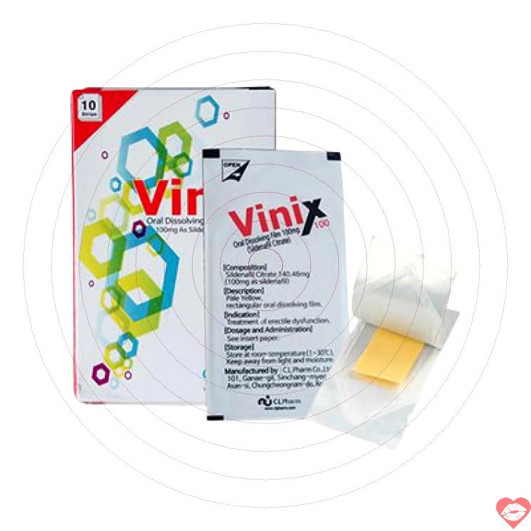 Tem ngậm Vinix 100mg tăng sinh lý nam cực mạnh 