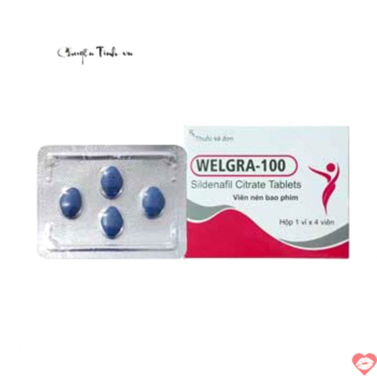 Viên uống Welgra 100mg hỗ trợ sinh lý nam 