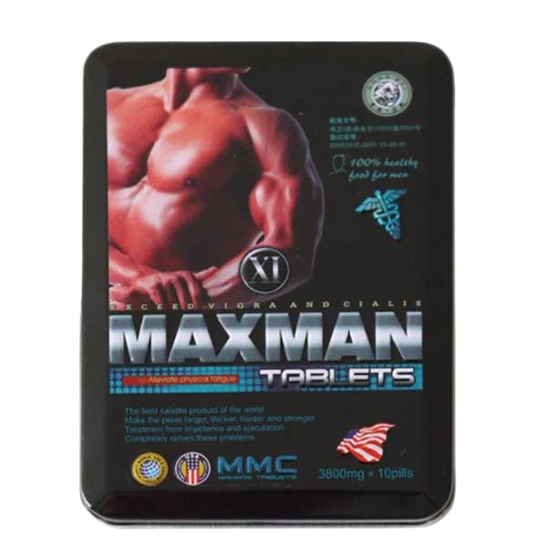  Đại lý Viên Uống Hỗ Trợ Cương Dương Maxman – tăng cường sinh lý – Hộp 10 viên  loại tốt 