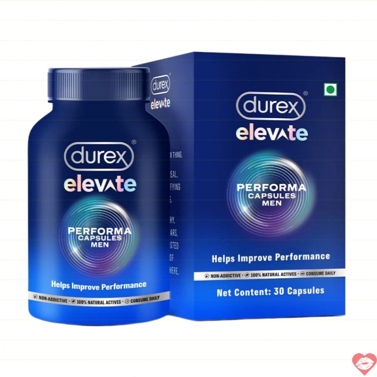 Viên uống Durex Elevate tăng sinh lý nam bền bỉ 
