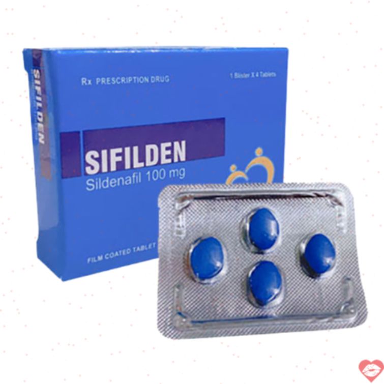 Thuốc cường dương Sifilden 100 tăng cứng mạnh 