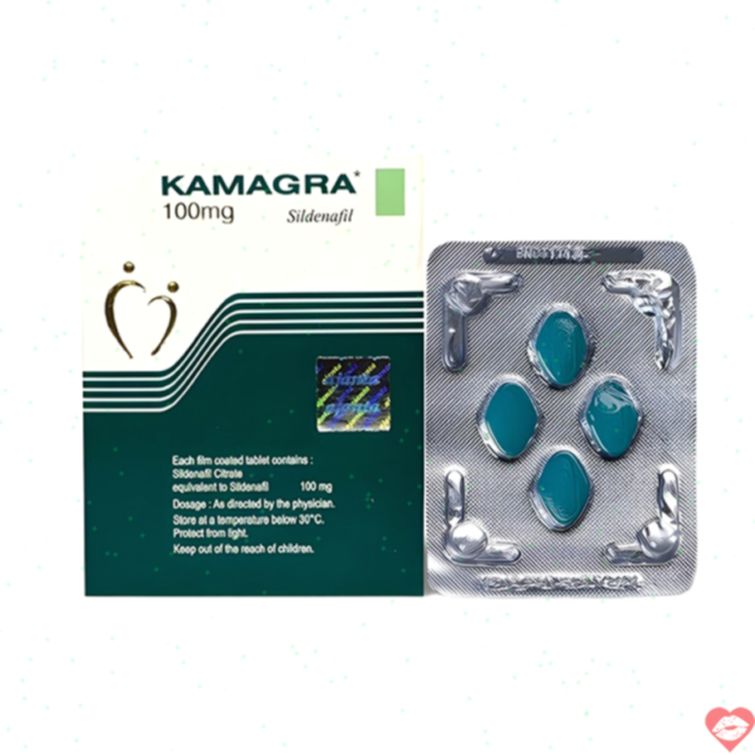 Thuốc cương dương Kamagra 100mg tăng sinh lý 
