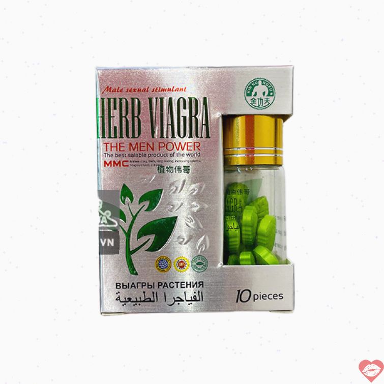 Viên uống Herb Viagra tăng cường sinh lý nam 