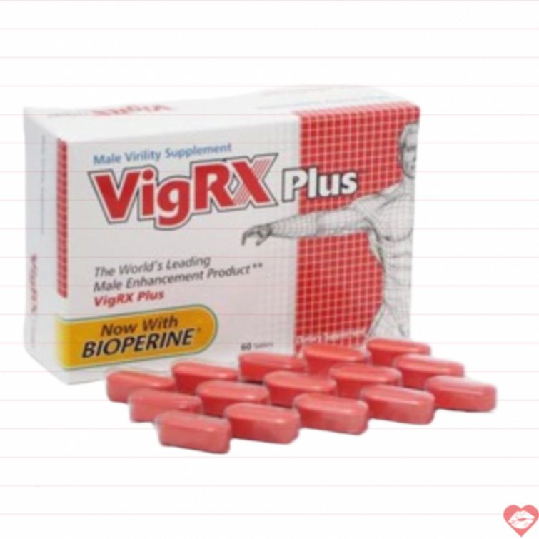 Viên uống VigRX Plus tăng sinh lý nam mạnh mẽ 