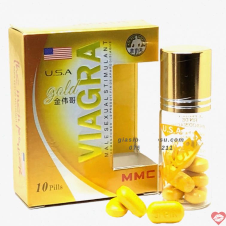 Viên cường dương VG Gold USA tăng sinh lý nam 