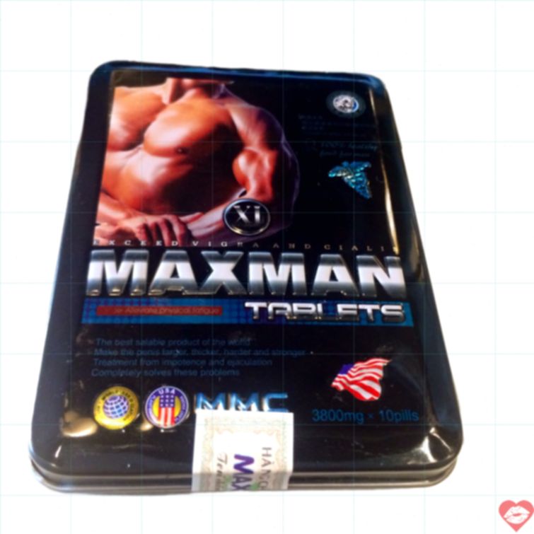 Viên uống Maxman hỗ trợ sinh lý nam mạnh mẽ 