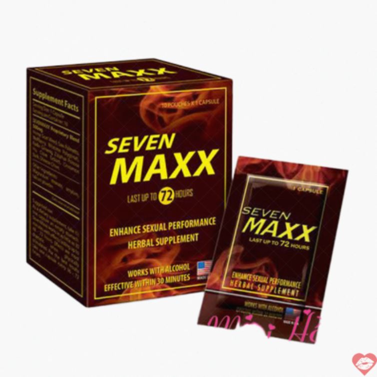 Viên tăng sinh lý Sevenmax kéo dài 72h sung mãn mạnh 