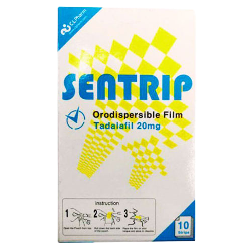  Phân phối Tem Ngậm Sentrip 20mg Hàn Quốc Chính Hãng  hàng mới về 