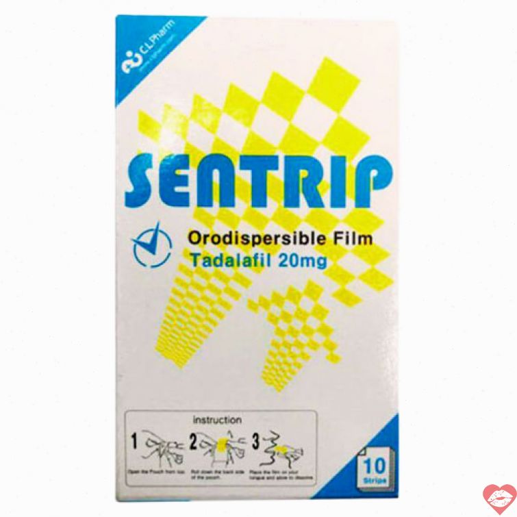 Tem ngậm Sentrip 20mg tăng sinh lý nam hiệu quả nhanh 