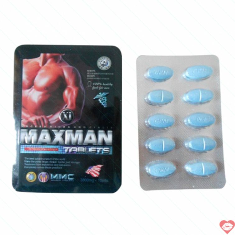 Maxman USA 3800mg hỗ trợ sinh lý nam cực hiệu quả 