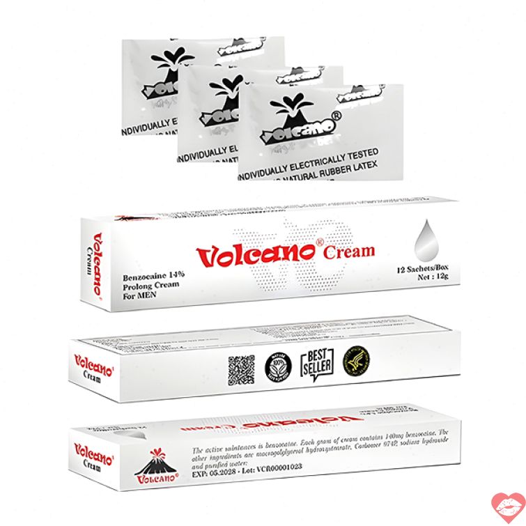 Gel Volcano chống xuất tinh sớm tiện lợi 