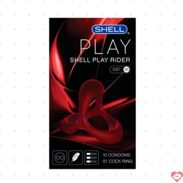Bao cao su Shell Play Rider 6in1 kéo dài 