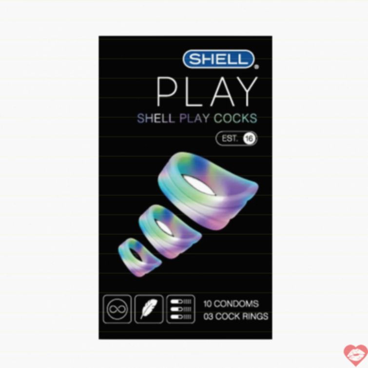 Bao cao su Shell Play 6in1 kèm vòng kéo dài lâu 