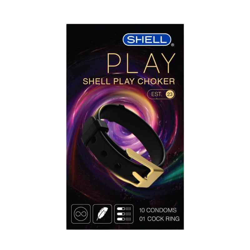  Shop bán Bao cao su Shell Play Choker 6 tính năng - Hộp 10 cái + 1 vòng đeo kéo dài thời  tốt nhất 