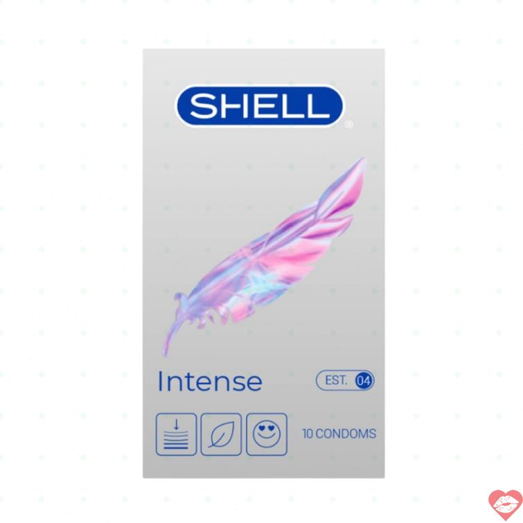 Bao cao su Shell Intense siêu mỏng 0.04 hộp 10 