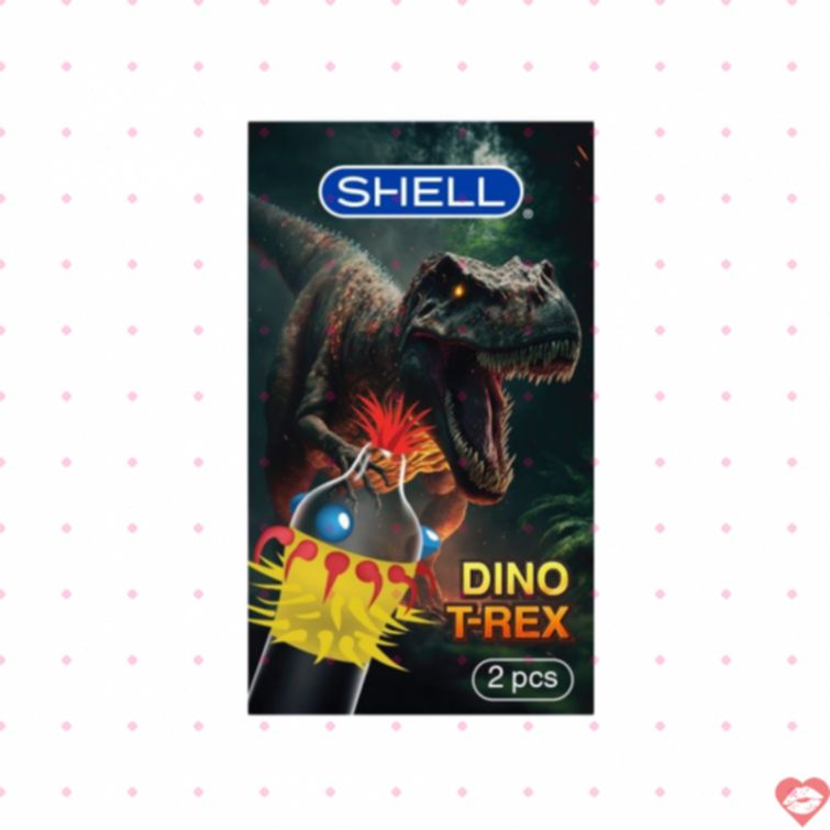 Bao cao su gai bi Shell Dino T rex siêu kích thích 