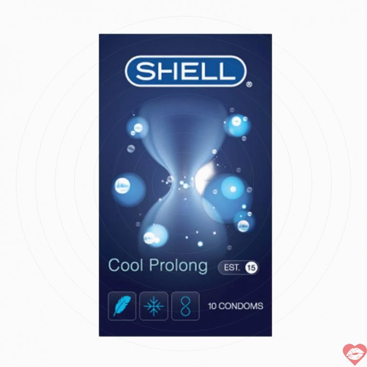 Bao cao su Shell Cool kéo dài bạc hà mát lạnh 