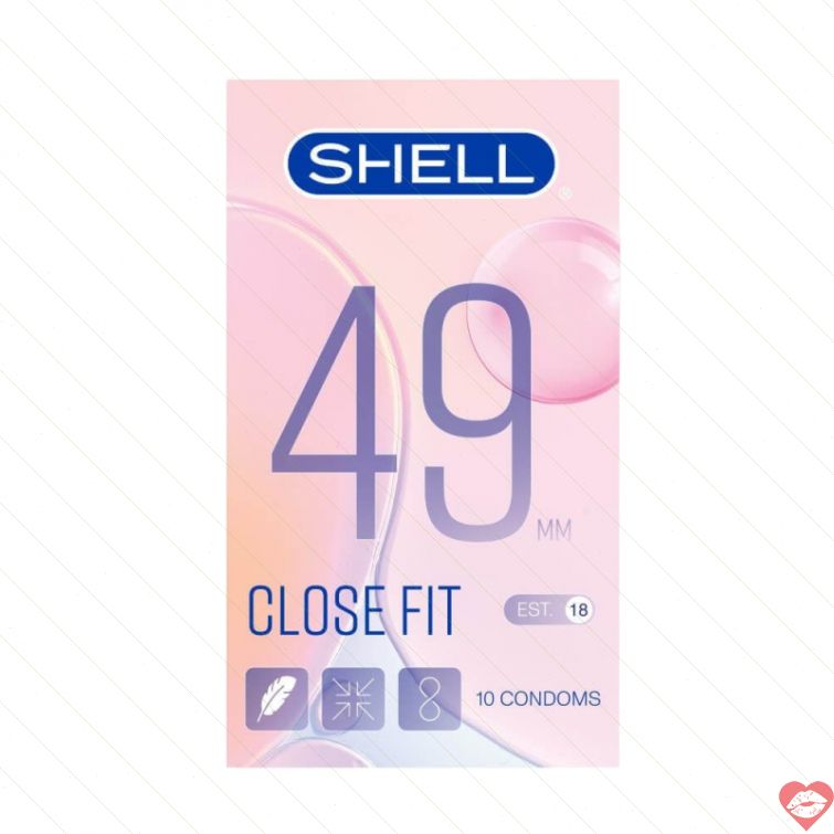 Bao cao su Shell Close Fit siêu mỏng 49mm 