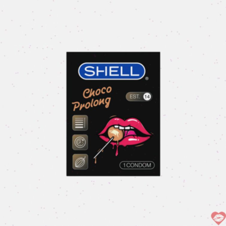 Shell Choco Prolong bao cao su kéo dài hương socola 