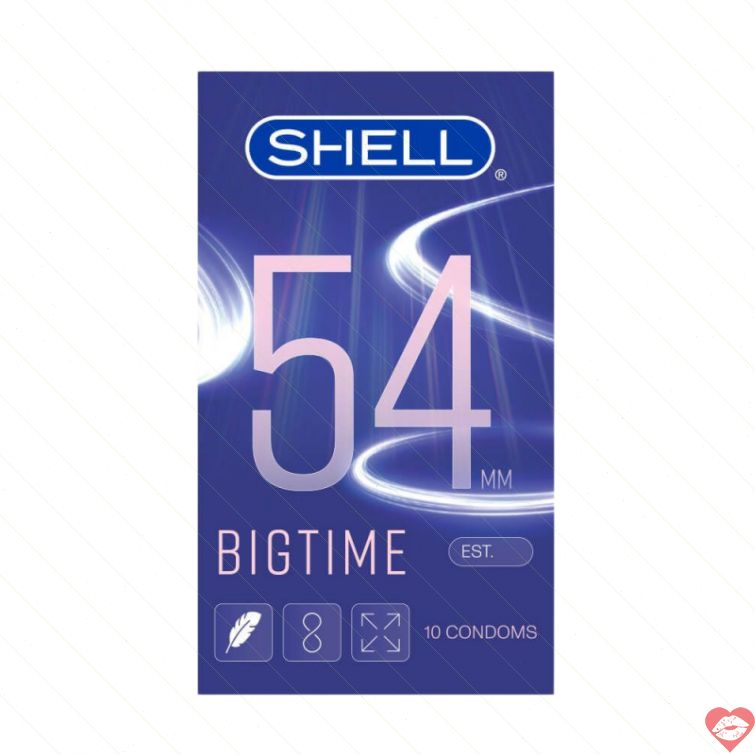Bao cao su Shell Bigtime 54mm siêu mỏng chống tuột 