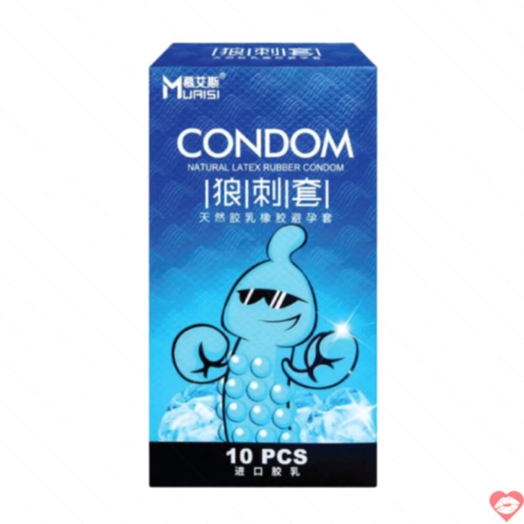 Bao cao su Muaisi Cool nổi gai mát lạnh 