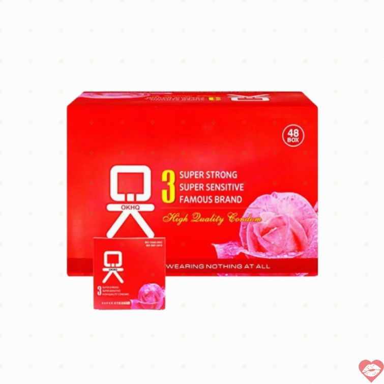 Bao cao su OKHQ hộp 144 cái tiện lợi giá tốt 