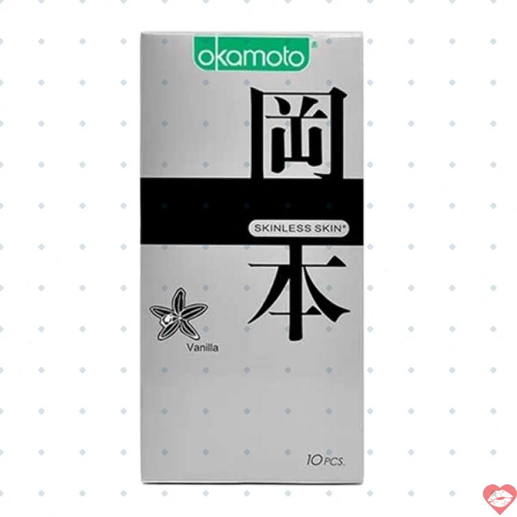 Bao cao su Okamoto Vanilla mềm mịn thơm nhẹ 