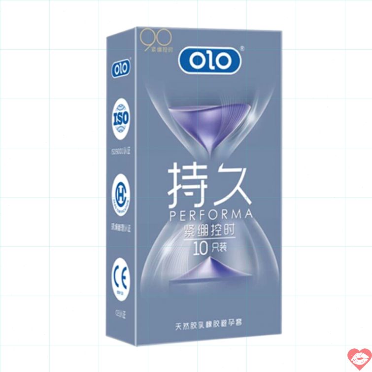 Bao cao su OLO 0.01 kéo dài hương vani hộp 10 
