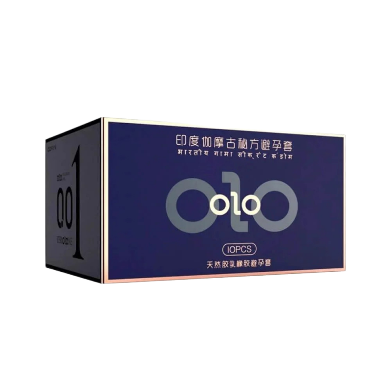  Phân phối Bao cao su OLO 0.01 Xanh - Siêu mỏng mát lạnh kéo dài thời gian - Hộp 10 cái  chính hãng 