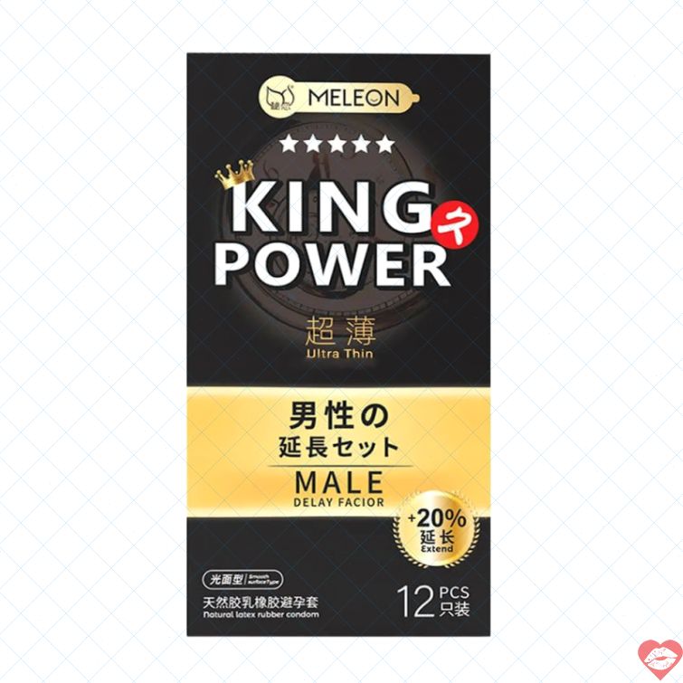 Bao cao su Meleon King Power sieu mong keo dai 