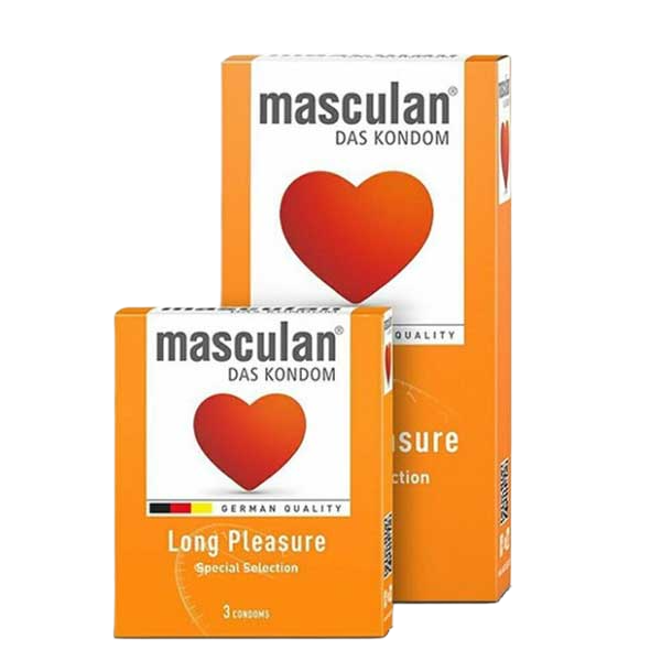  Cửa hàng bán Bao cao su MASCULAN Long Pleasure 5in1 Kéo Dài Cuộc Yêu  hàng mới về 