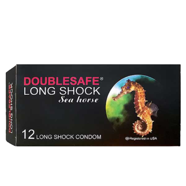  Bỏ sỉ Bao cao su Cá Ngựa Doublesafe Sea Horse kéo dài thời gian quan hệ chống xuất tinh sớm Nam  mới nhất 