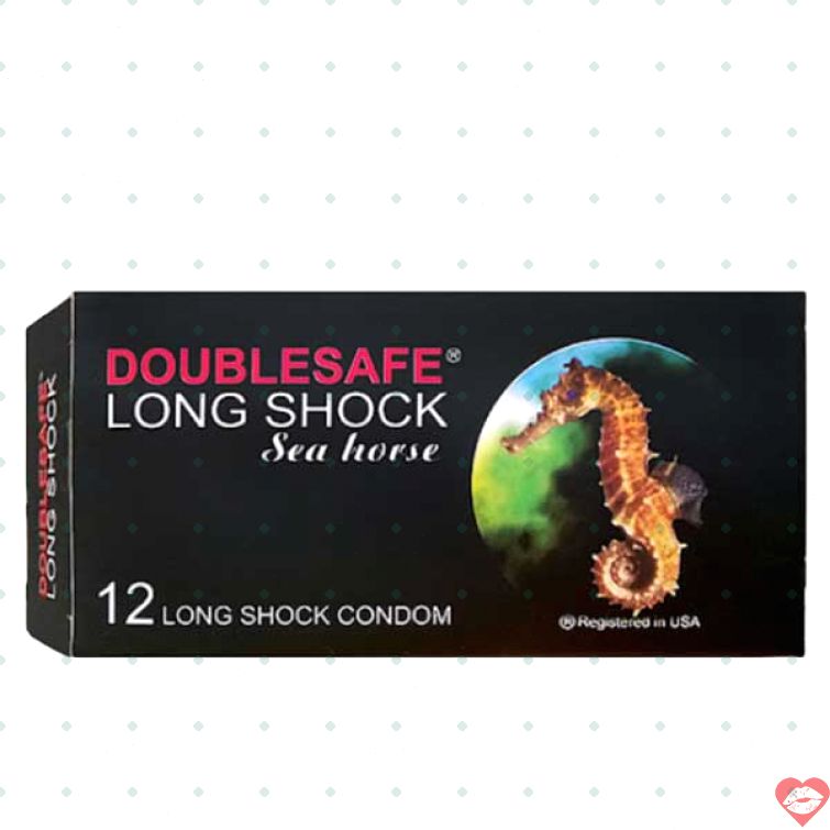 Bao cao su Doublesafe Sea Horse kéo dài thời gian 