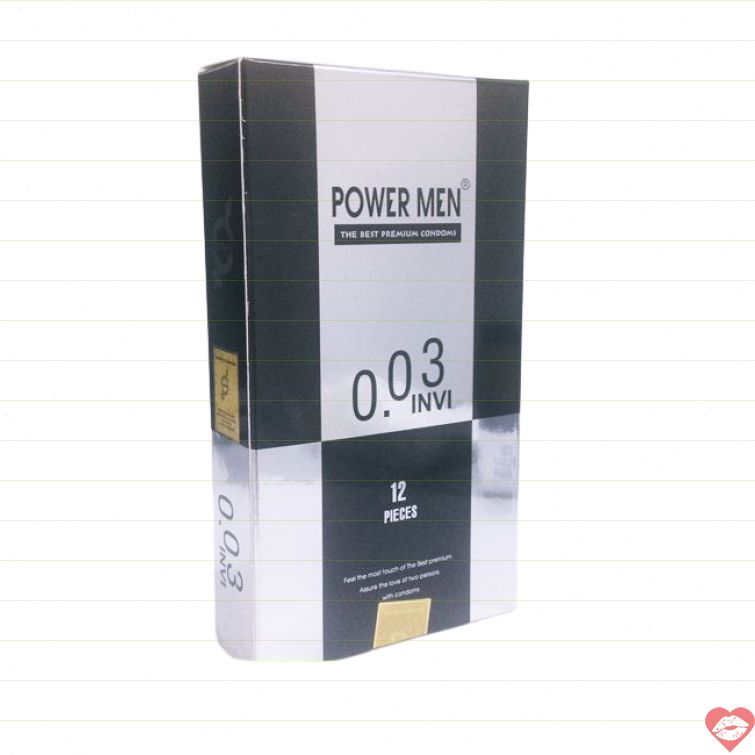 Bao cao su Power Men 0.03 siêu mỏng cao cấp 