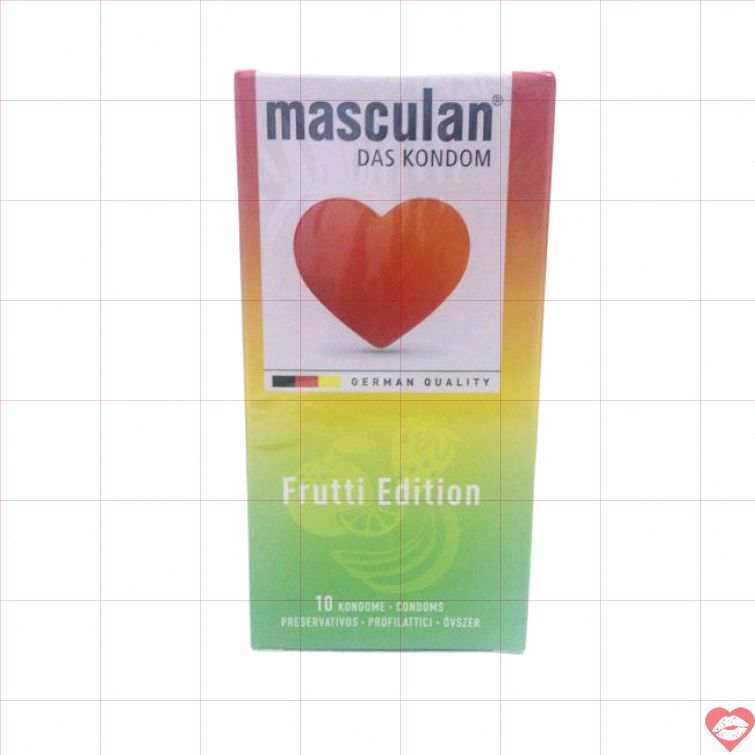 Bao cao su Masculan Frutti hương trái cây thơm mát 