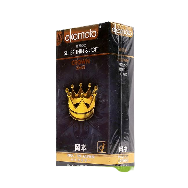  Bán Bao cao su OKAMOTO Crown - Vương miện siêu mỏng  loại tốt 