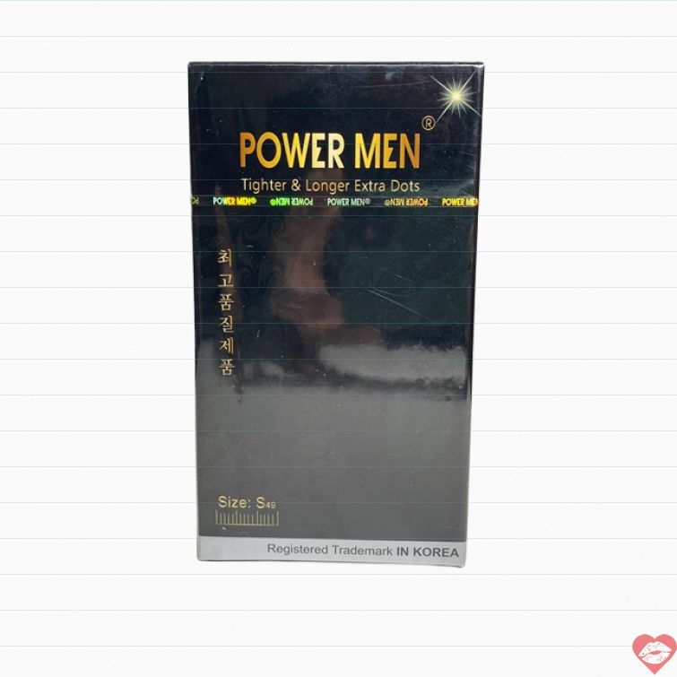 Bao cao su gai size nhỏ kéo dài Power Men 